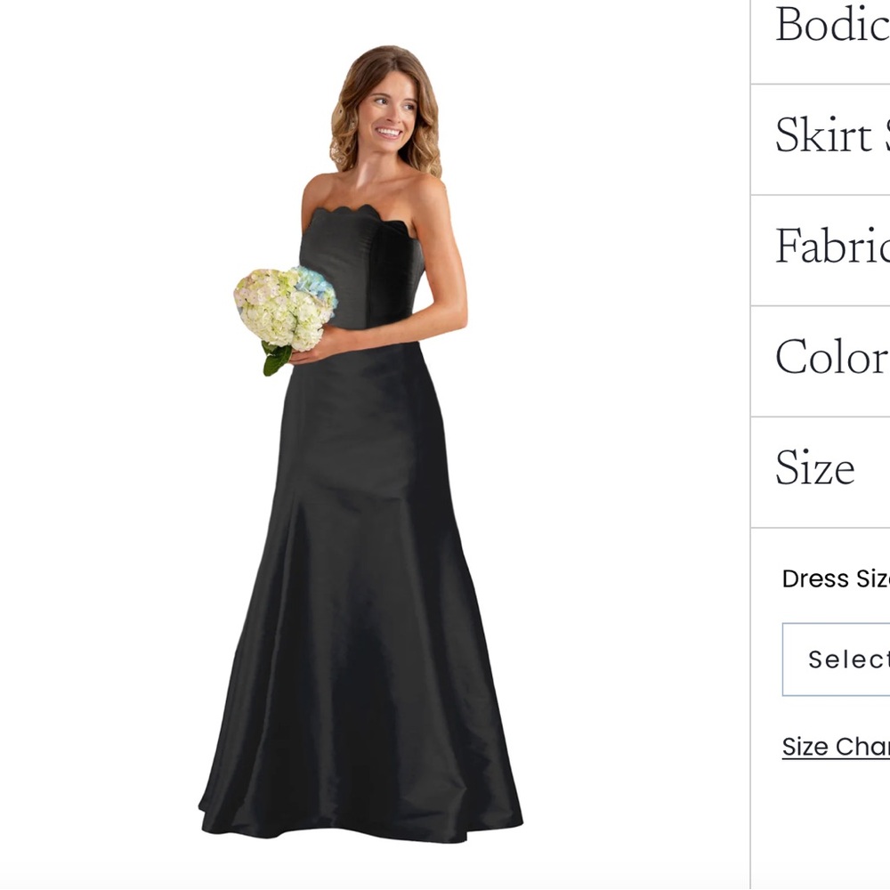 Lula Kate Strapless Bridesmaid Dress - Picture 2 of 4